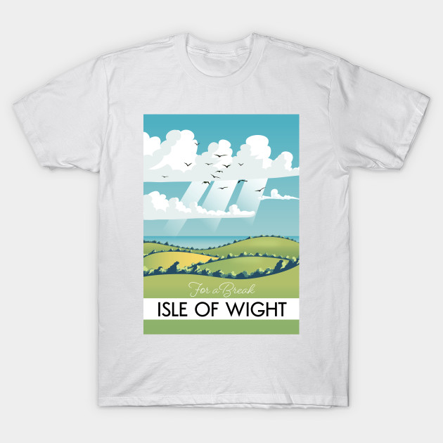 isle of wight travel poster. by nickemporium1